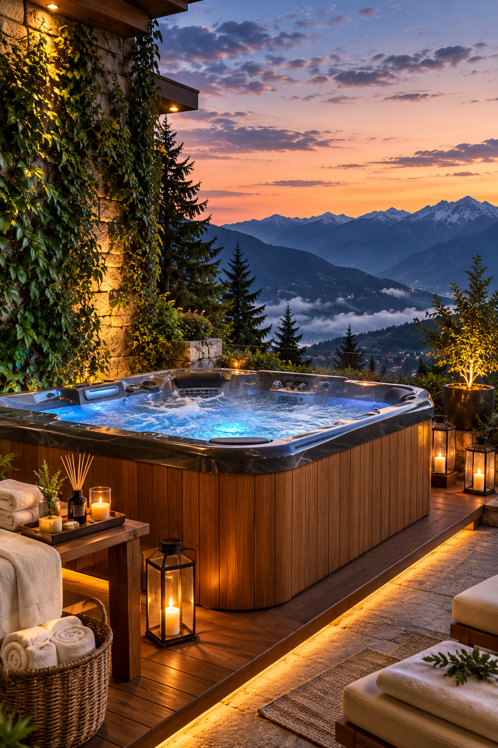 Outdoor Jacuzzi Soaks